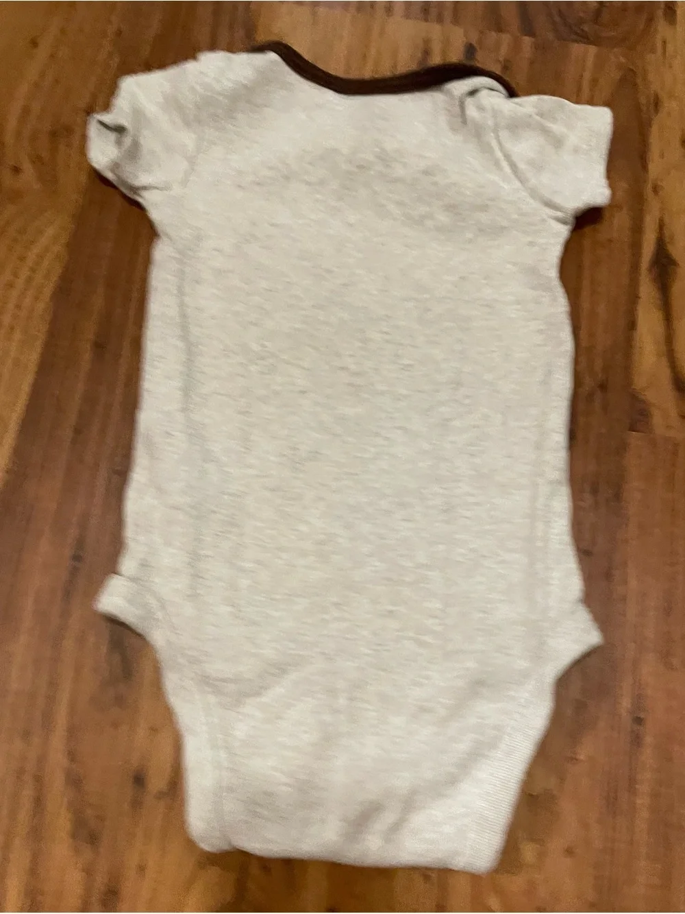 Carter's One-Piece with Brown Trim Mommy's Little Monster Bodysuit